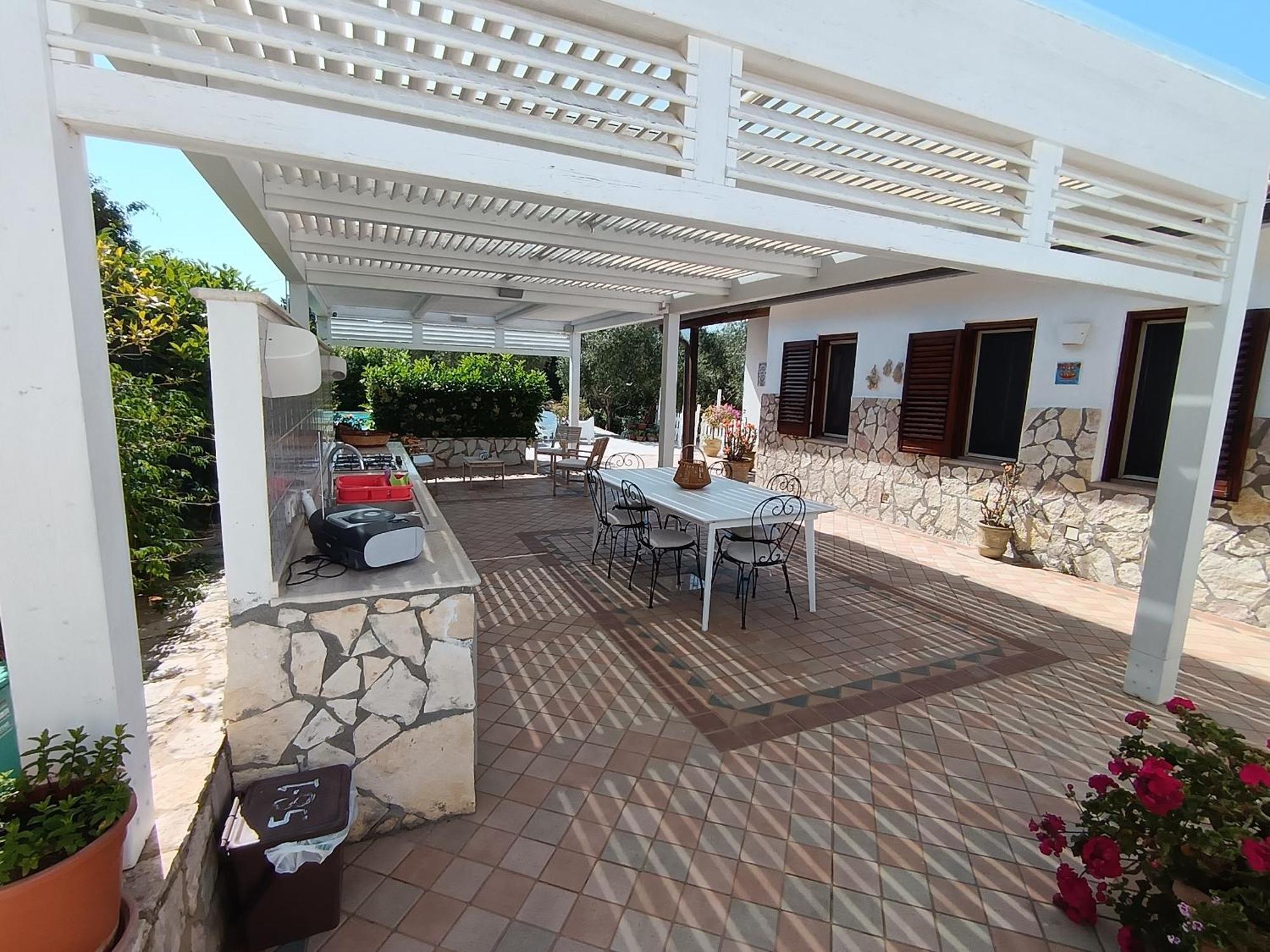 Villa Hibiscus Castellammare del Golfo Exterior foto